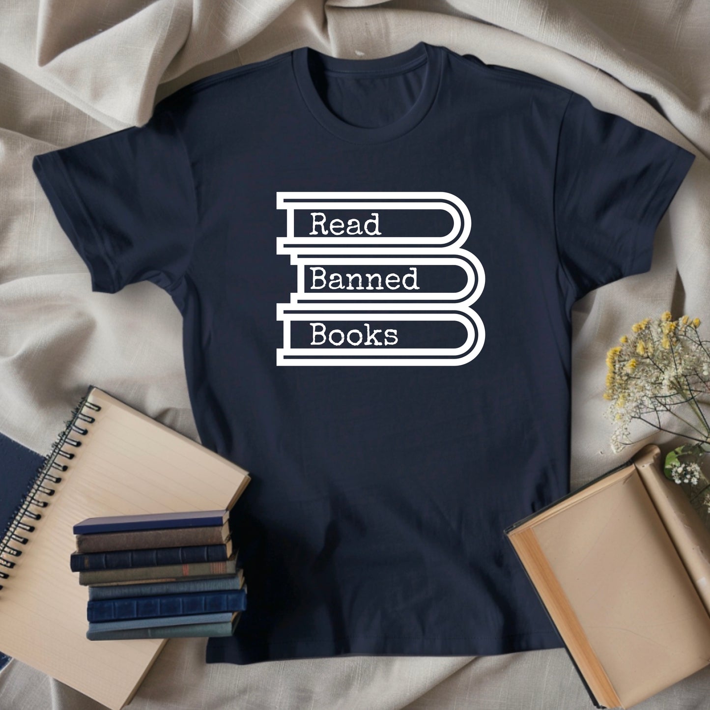 Read Banned Books, Premium Unisex Crewneck T-shirt