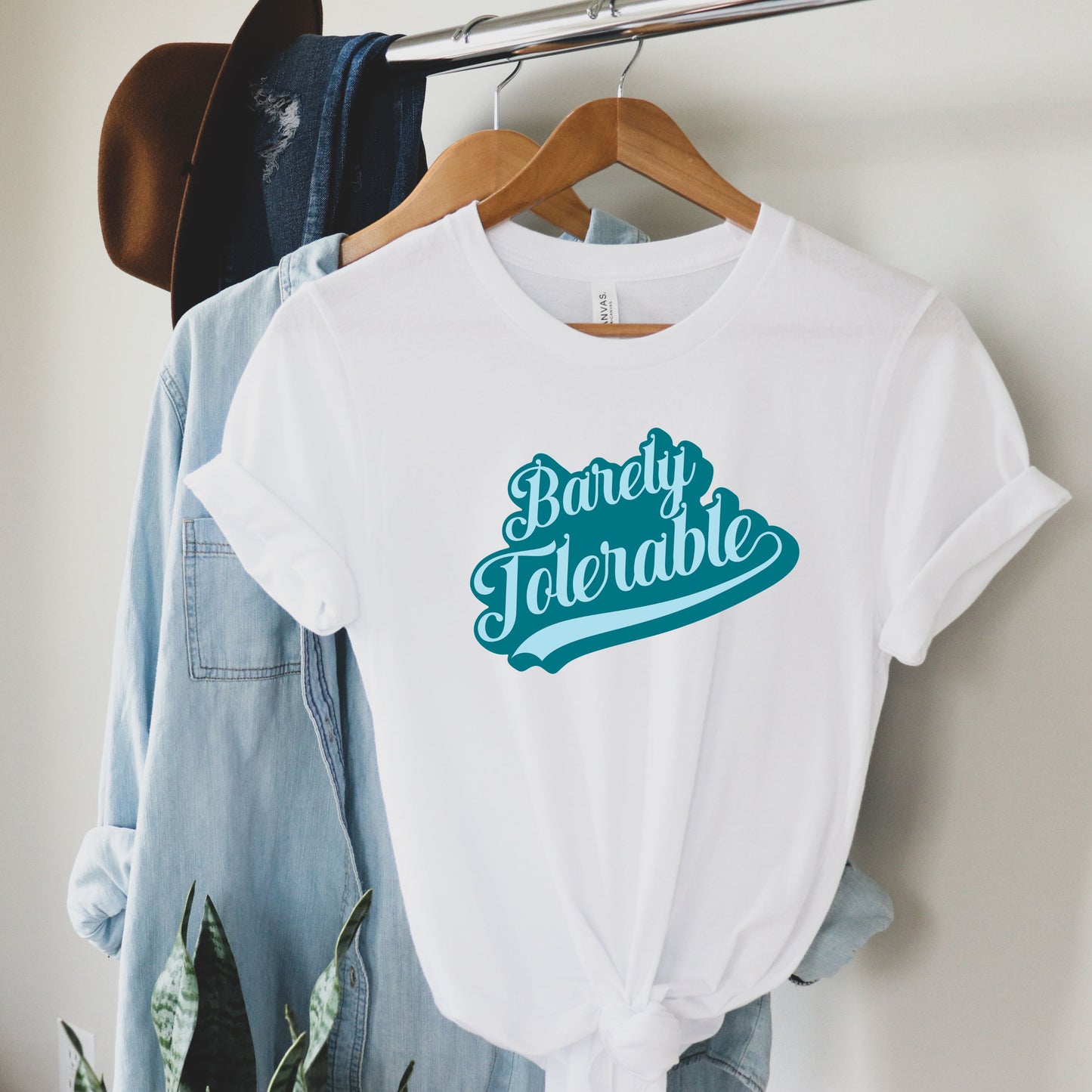 Barely Tolerable, Jane Austen, Women's Premium Relaxed T-Shirt