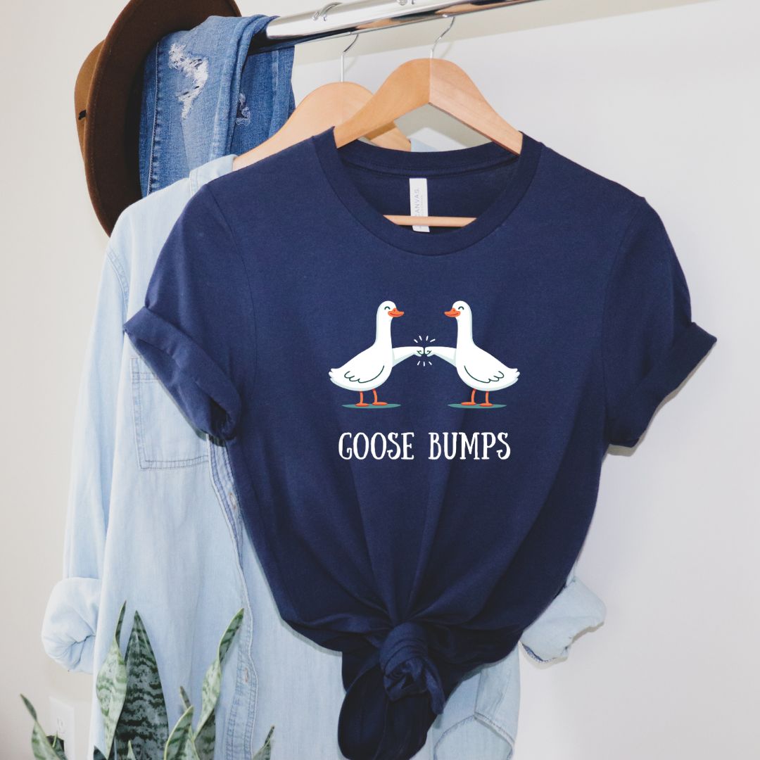 Goose Bumps, Women's Premium Relaxed T-Shirt