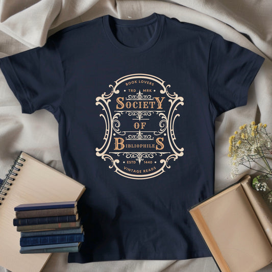 Society of Bibliophiles, Premium Unisex Crewneck T-shirt