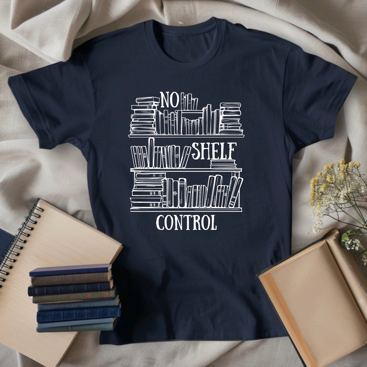 No Shelf Control, Premium Unisex Crewneck T-shirt