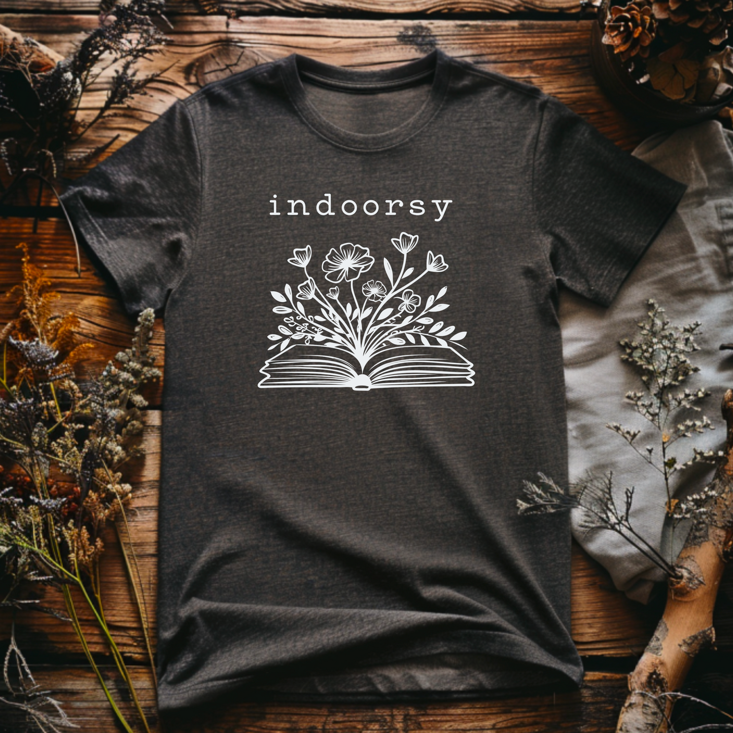 Indoorsy, Premium Unisex Crewneck T-shirt
