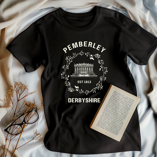 Pemberley Derbyshire, Jane Austen, Women's Premium Relaxed T-Shirt