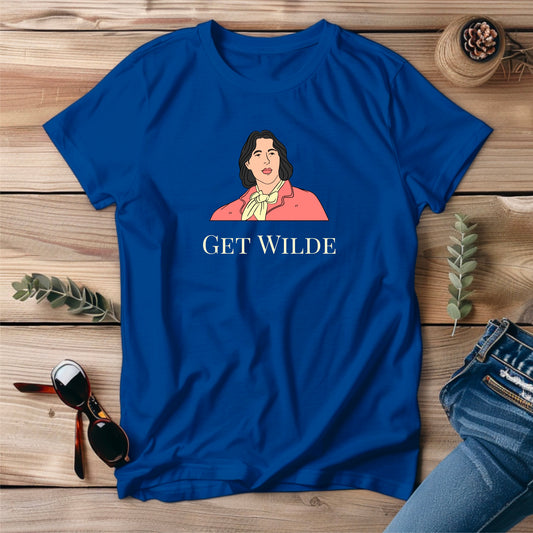 Get Wilde (Oscar Wilde), Premium Unisex Crewneck T-shirt