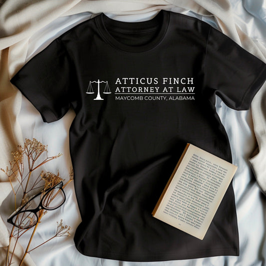 Atticus Finch Attorney at Law, Premium Unisex Crewneck T-shirt