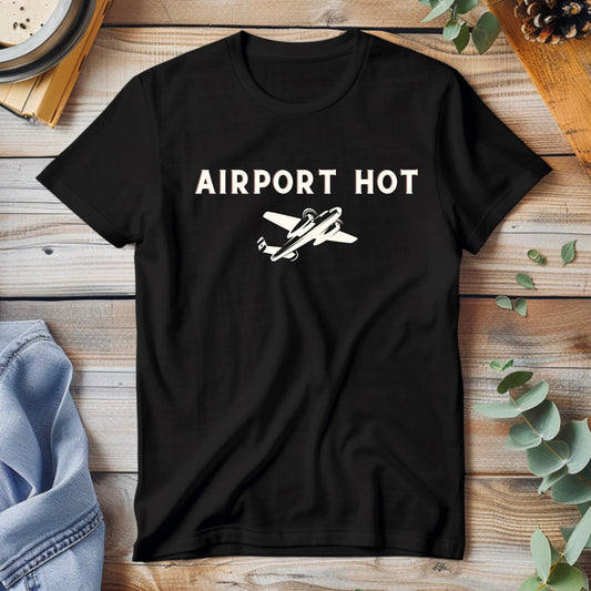 Airport Hot, Premium Unisex Crewneck T-shirt