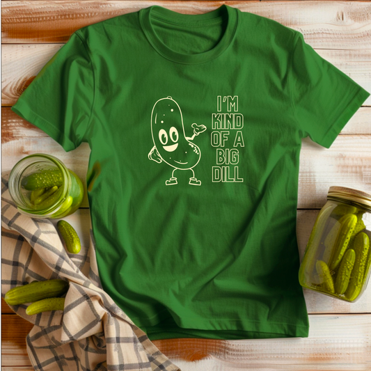 I'm Kind of a Big Dill, Premium Unisex Crewneck T-shirt