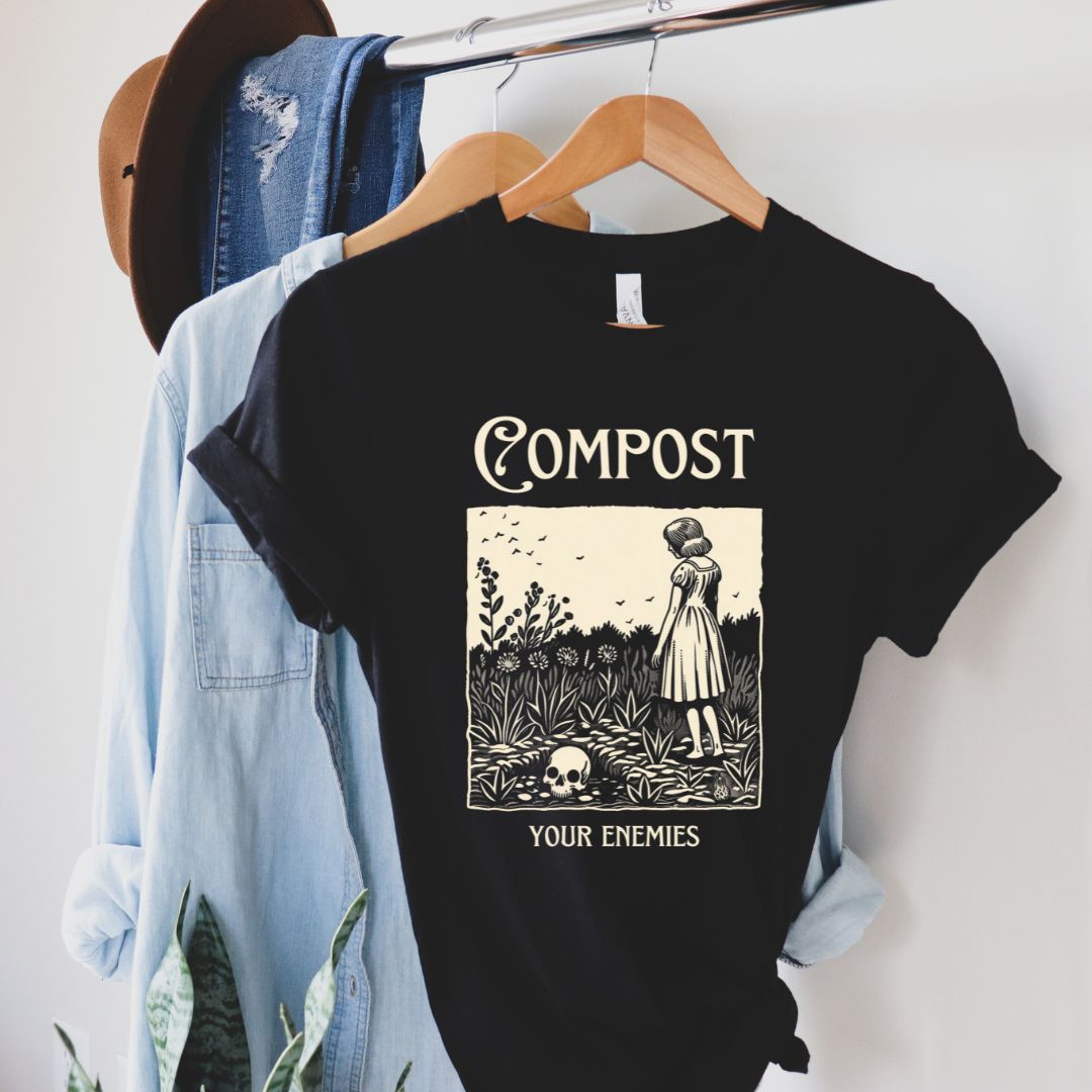 Compost Your Enemies, Premium Unisex Crewneck T-shirt